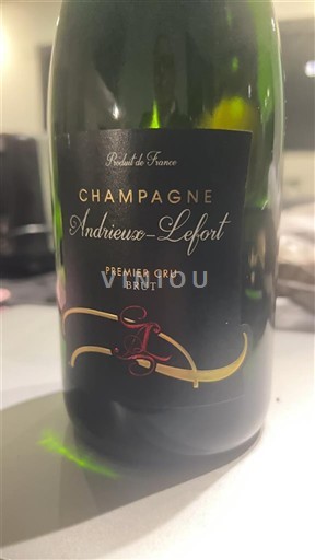Champaña Champán Premier Cru Andrieux-Lefort Sin añada