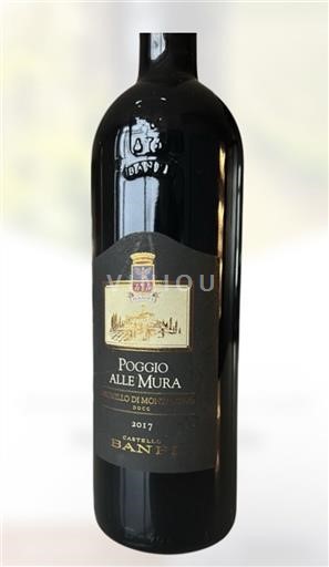 Toskana Brunelo di Montaldžino Castello Banfi Poggio alle Mura 2018