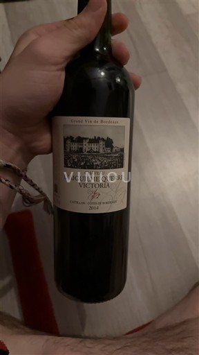 Bordeaux Castillon-côtes-de-bordeaux Château Aiguilhe Querre Victoria 2014