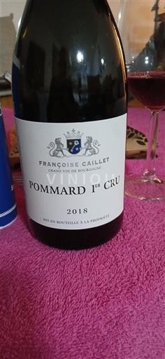 Bourgogne Pommard Premier Cru Françoise Caillet 2018