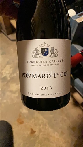 Burgund Pommard Premier Cru Françoise Caillet 2018