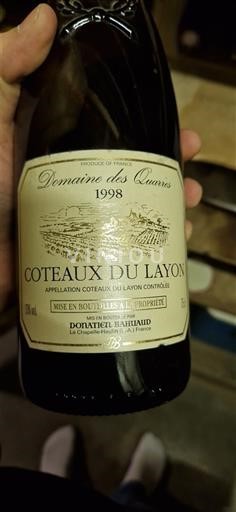 Loire-dalen Coteaux-du-layon Domaine S Ouvrées 1998