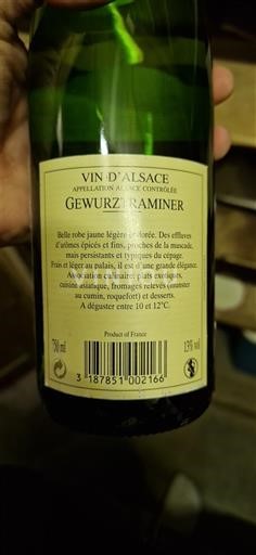 Alsacia Cave Orschwiller Sin añada