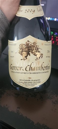 Бургундія Gevrey-Chambertin Philippe Leclerc 2009
