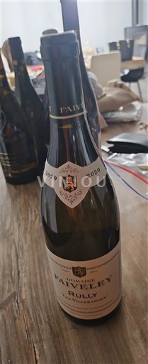 Burgundsko Rully Domaine Faiveley Les Villeranges 2020