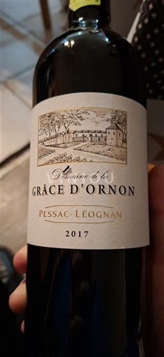 Bordeaux Pessac-Léognan Domaine La Grâce d'Ornon 2017