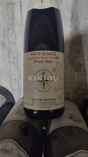 Alsace Pinot noir Domaine Heywang 2022