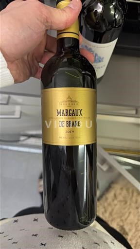 Vinhos Rouge sec De Brane Château Brane 2019 França Bordéus Margaux AOC