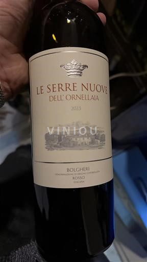 Toscana Bolgheri Ornellaia Le Serre Nuove dell'Ornellaia 2023