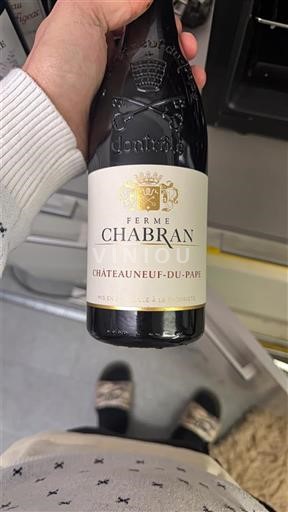 Rhônen laakso Châteauneuf-du-Pape Ferme Chabran Ei vuosikertaa