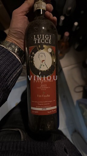 Campanie Taurasi Luigi Tecce Poliphemo Viti Vecchie 2015