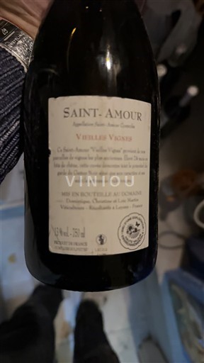Beaujolais Saint-Amour Domaine Cheysson Vieilles Vignes Sin añada
