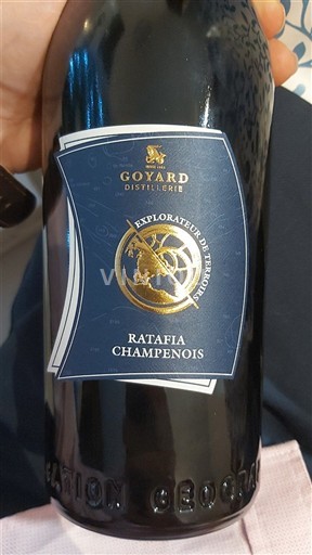 Šampanja Ratafia champenois Goyard Distillerie Explorateurs de Terroirs Neleten.