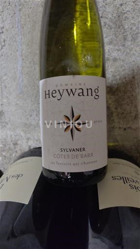 Alsace Sylvaner Domaine Heywang Côtes de Barr 2023