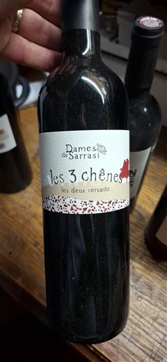 Rhône-dalen Côtes-du-Rhône Dames de Sarrasi les 3 chênes les deux versants 2022