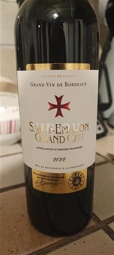 Bordeaux Saint-Émilion Grand Cru Château Vieux Château Chambeau 2022