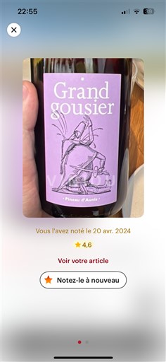 Loire-dalen Ikke specificeret Grand Gousier Ikke årgangsbestemt