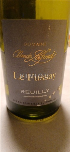 Loire-dalen Reuilly Domaine Claude Lafond Le Fussay 2023