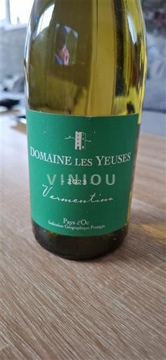 Linguadoca e Rossiglione Paese d'Oc Domaine Les Yeuses Vermentino 2023