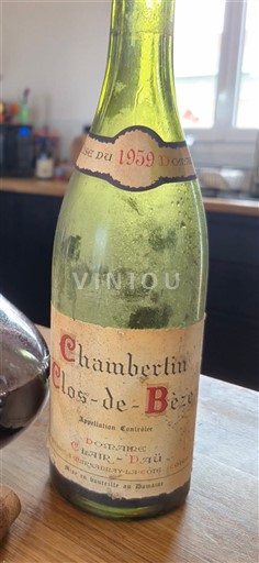 Burgundy Chambertin-Clos-de-Bèze Grand Cru Domaine Clair-Daü 1959