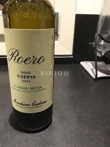 Piemonte Roero Monchiero Carbone Renesio Incisa 2020
