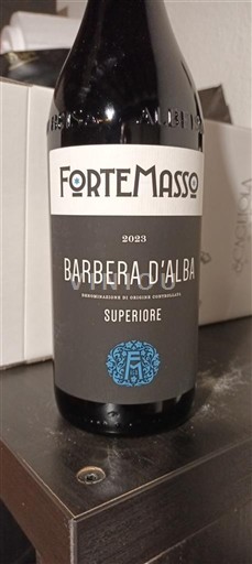 Piedmont Wines Barbera d'Alba Fortemasso Superiore 2023