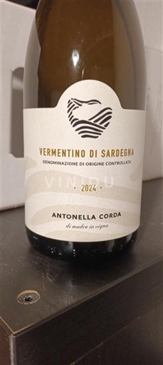 Sardinia Vermentino di Sardegna Antonella Corda 2024
