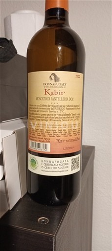 Sicilia Moscato di Pantelleria Donnafugata Kabir 2022