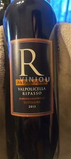 Veneto Valpolicella Ripasso Alpha Zeta R 2013