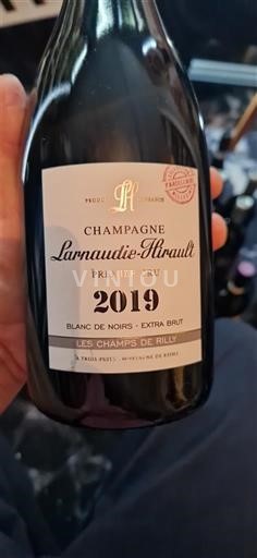 Champagne Không được chỉ định Larnaudie-Hirault Les Champs de Billy 2019