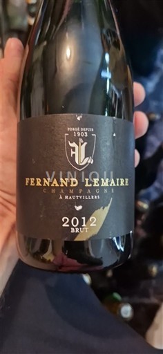 Champagne Šampanské Fernand Lemaire 2012