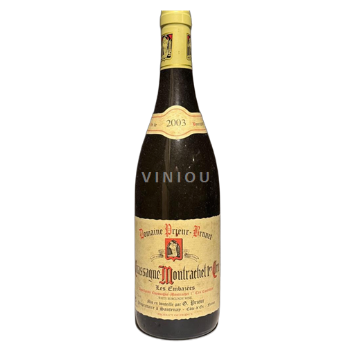 Burgundsko Chassagne-montrachet Premier Cru Domaine Prieur-Brunet Les Embazées 2003