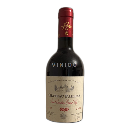 Burdeos Saint-Émilion Gran Cru Chateau Pailhas 2000