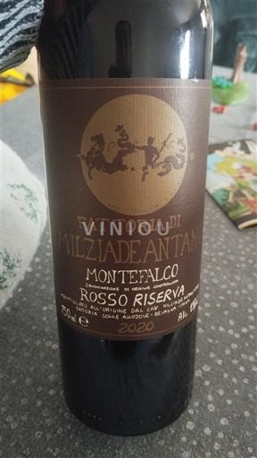 Umbrië Montefalco Fattoria di Milziade Antano Rosso Riserva 2020