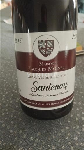 Burgundija Santenay Maison Jacques Moinel 2015