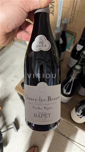 Bourgogne Chorey-lès-Beaune Domaine Rapet Vieilles Vignes 2022