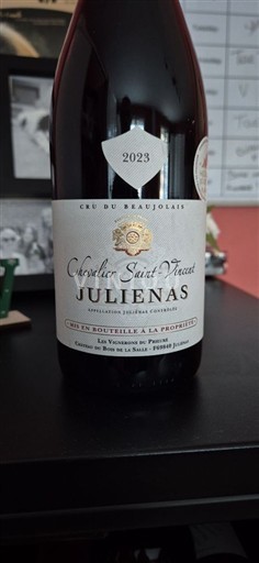 Beaujolais Juliénas Chevalier Saint-Vincent 2023