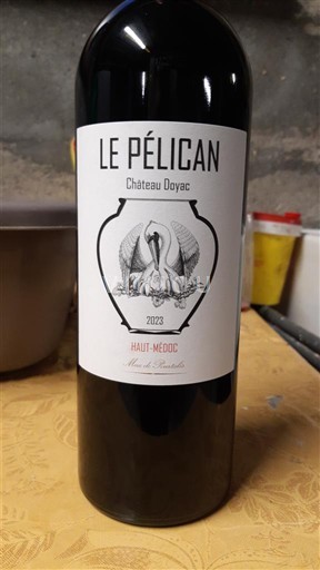 Bordeaux Haut-Médoc Château Doyac Le Pélican 2023