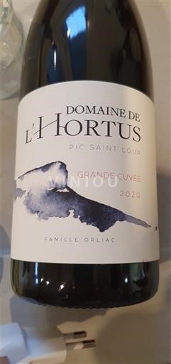 Langvedok Pic-saint-loup Domaine L'Hortus Grande 2020