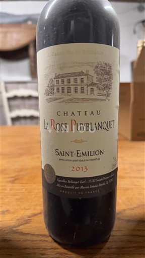 Bordeaux Saint-Émilion Château La Rose Puyblanquet 2013