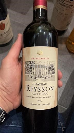 Bordeaux Haut-Médoc Cru Bourgeois Château Reysson 2014