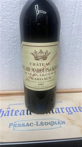 Burdeos Margaux Château Bel Air Marquis d'Aligre 1985