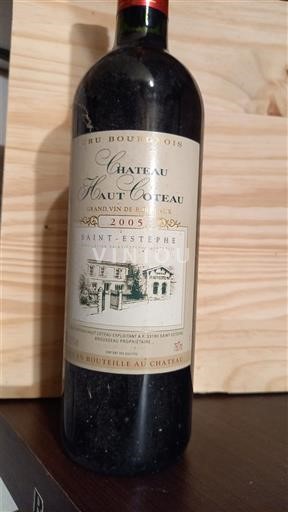 Bordeaux Saint-Estèphe Cru Bourgeois Château Haut Coteau 2005