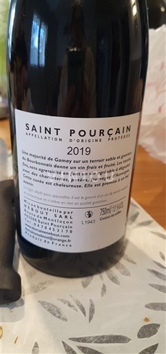 Valle della Loira Saint-Pourçain Les Vignerons de Saint-Pourçain 2019