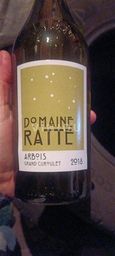 Jura Arbois Domaine Ratte Grand Curoulet 2018