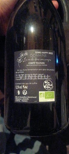 Sudoeste Comté tolosano Domaine Les orchidées Sauvages Terre-Happy 2022