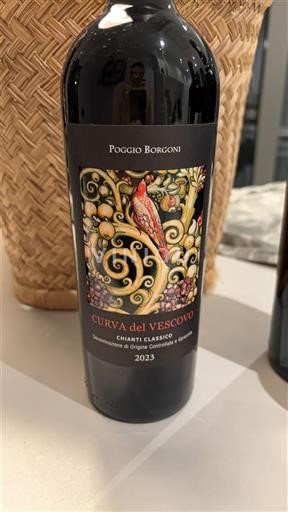 Toscana Chianti Classico Poggio Borgoni Curva del Vescovo 2023