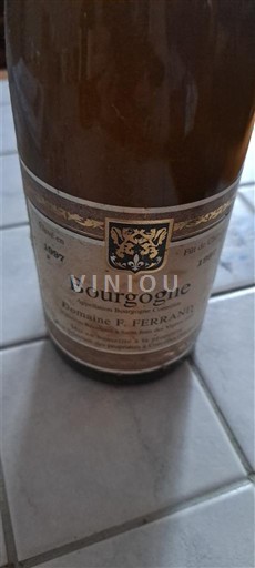 Bourgondië Bourgogne Domaine F. Ferrand 2007