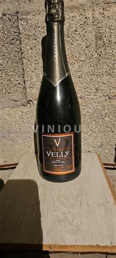 Champaña Champán Velly Blanc de Blancs Sin añada