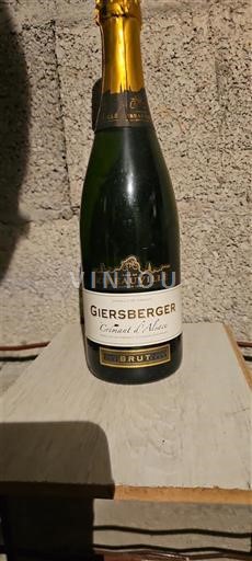 Alsazia Crémant d'Alsazia Giersberger (Cave de Ribeauvillé) Crémant d’Alsace Brut Senza annata